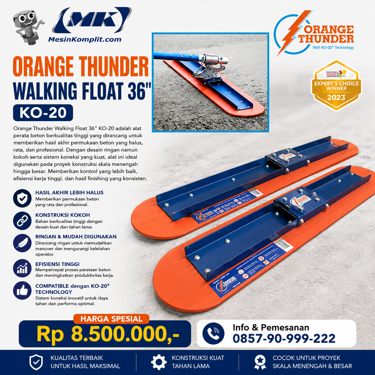 Bull Float Trowel KO-20 (...